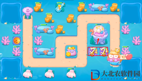 保衛蘿卜4海的閨女第8關通關攻略