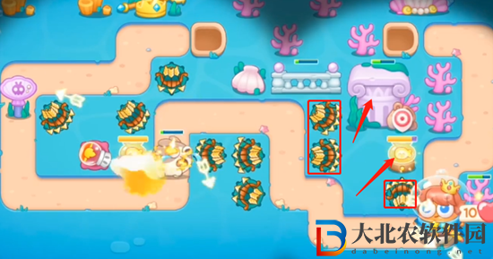 保衛(wèi)蘿卜4海的閨女第7關(guān)通關(guān)攻略