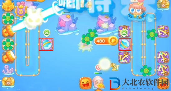 保衛蘿卜4海的閨女第5關通關攻略
