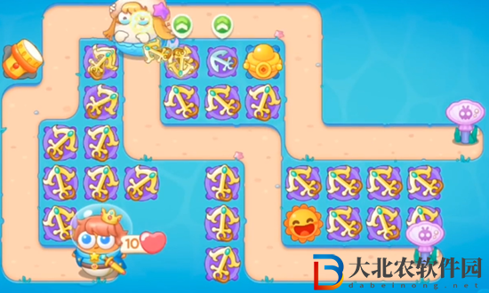 保衛蘿卜4海的閨女第5關通關攻略