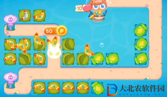 保衛蘿卜4海的閨女第6關通關攻略
