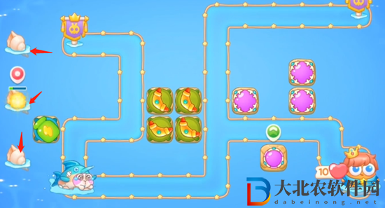 保衛蘿卜4海的閨女第10關通關攻略