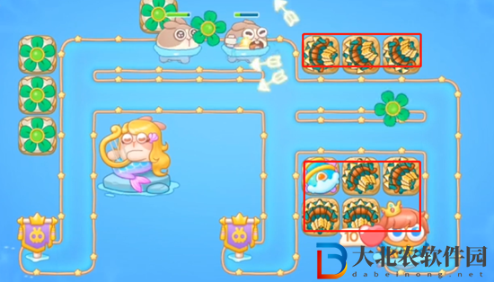 保衛蘿卜4海的閨女第9關通關攻略