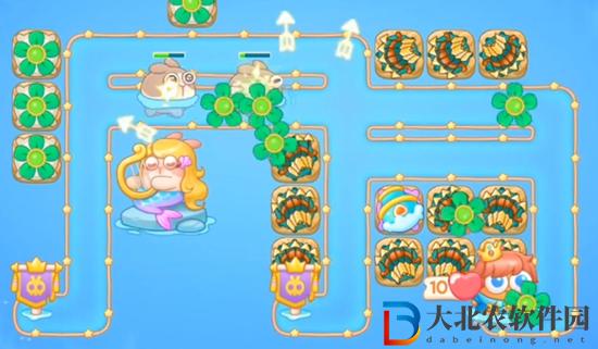 保衛蘿卜4海的閨女第9關通關攻略