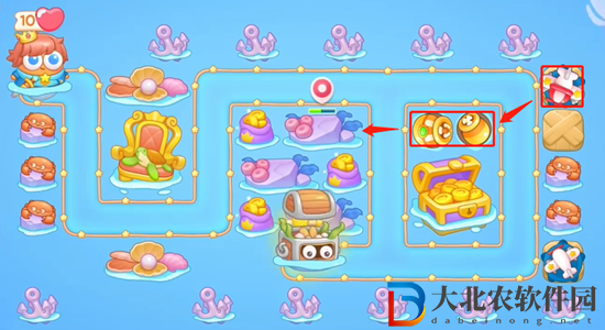 保衛(wèi)蘿卜4海的閨女第80關(guān)通關(guān)攻略