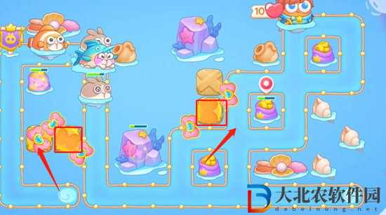 保衛蘿卜4海的閨女第77關通關攻略