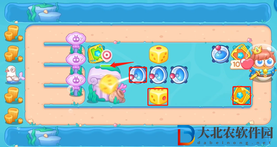 保衛(wèi)蘿卜4海的閨女第82關通關攻略