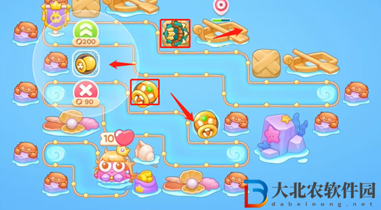 保衛(wèi)蘿卜4海的閨女第89關通關攻略