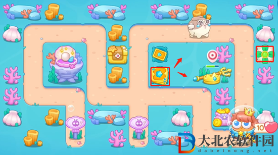 保衛蘿卜4海的閨女第83關通關攻略