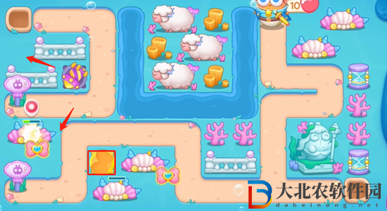 保衛蘿卜4海的閨女第84關通關攻略
