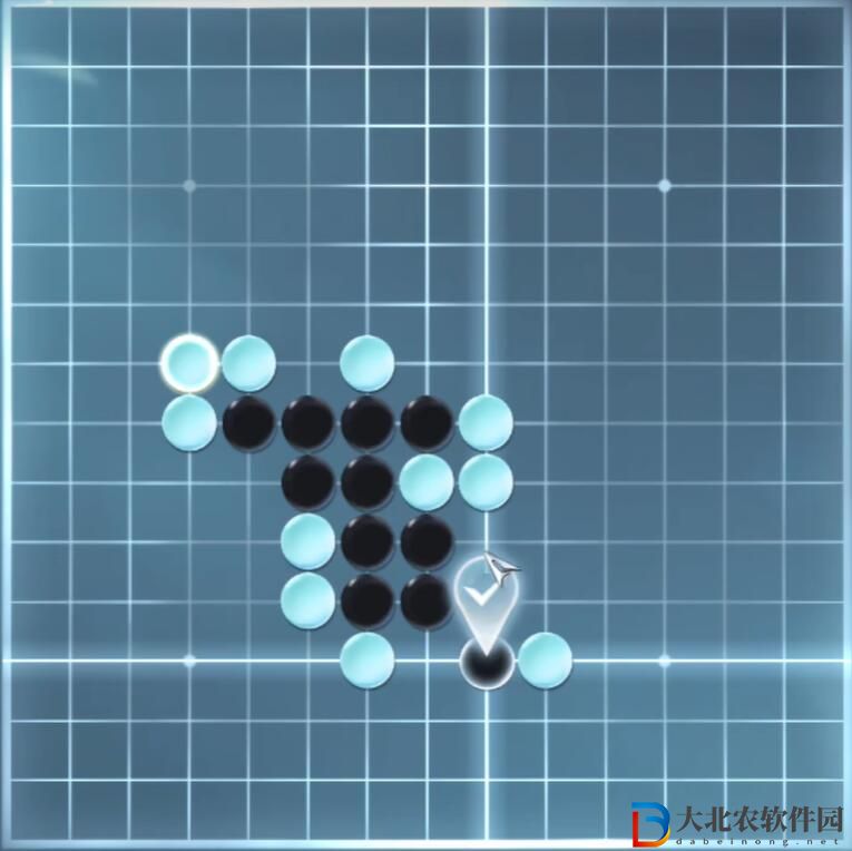 逆水寒手游五子棋殘局十二怎么過
