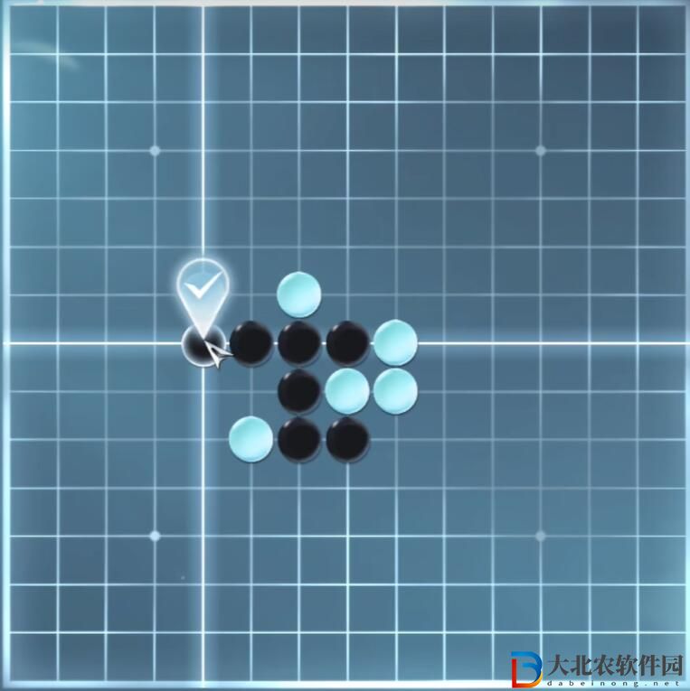 逆水寒手游五子棋殘局十二怎么過