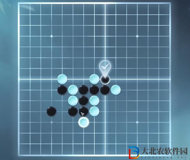 逆水寒手游五子棋殘局十三怎么過