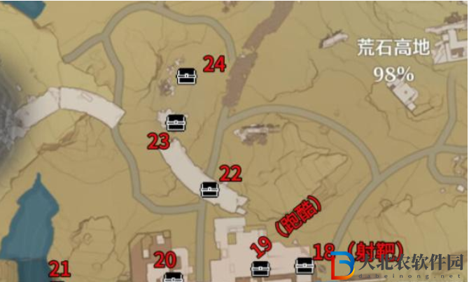 鳴潮荒石高地位置大全