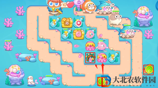保衛蘿卜4海的閨女第91關通關攻略