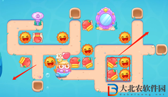 保衛蘿卜4海的閨女第104關通關攻略