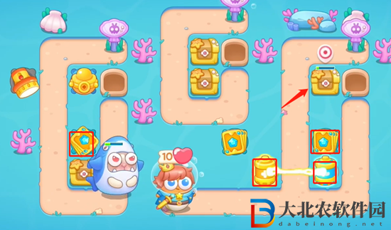 保衛(wèi)蘿卜4海的閨女第103關(guān)通關(guān)攻略