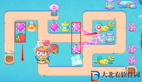 保衛蘿卜4海的閨女第93關通關攻略