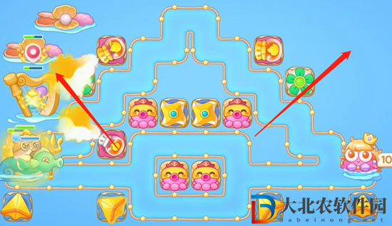 保衛蘿卜4海的閨女第97關通關攻略