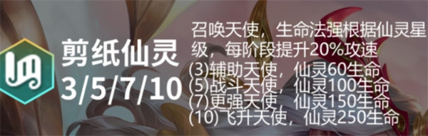 云頂之弈s11剪紙仙靈羈絆效果怎么樣