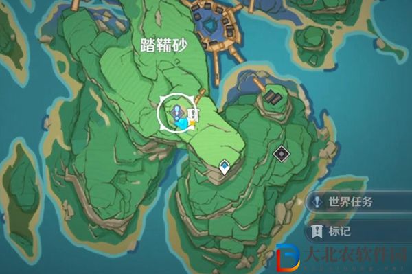 原神無名武士的刀位置介紹