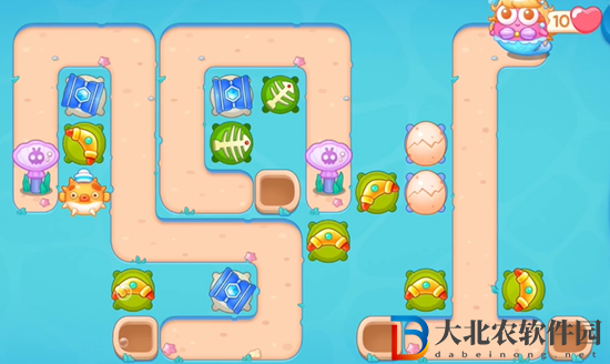 保衛(wèi)蘿卜4海的閨女第116關(guān)通關(guān)攻略