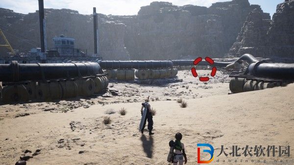 最終幻想7重生科雷陸沙漠寶箱在哪