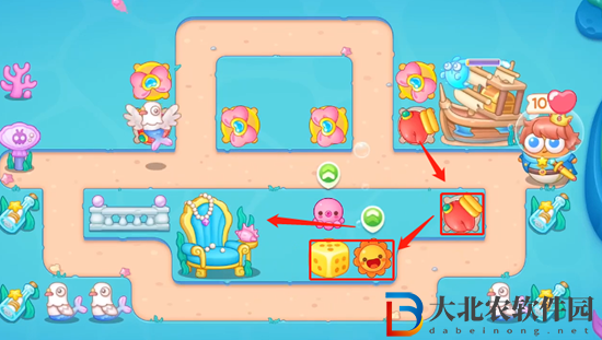 保衛蘿卜4海的閨女第112關通關攻略