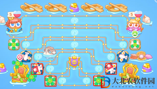 保衛蘿卜4海的閨女第115關通關攻略
