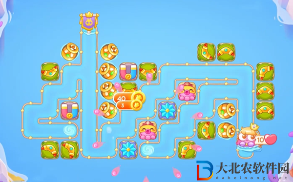 保衛(wèi)蘿卜4海的閨女第107關(guān)通關(guān)攻略