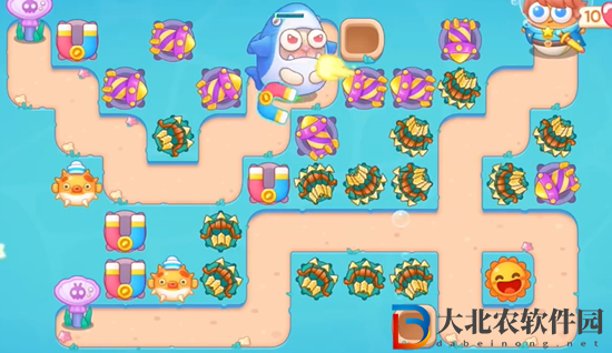 保衛蘿卜4海的閨女第118關通關攻略