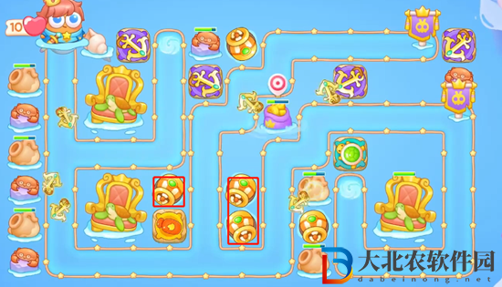 保衛(wèi)蘿卜4海的閨女第113關通關攻略