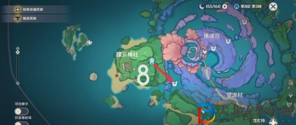 原神漂浮靈分布圖