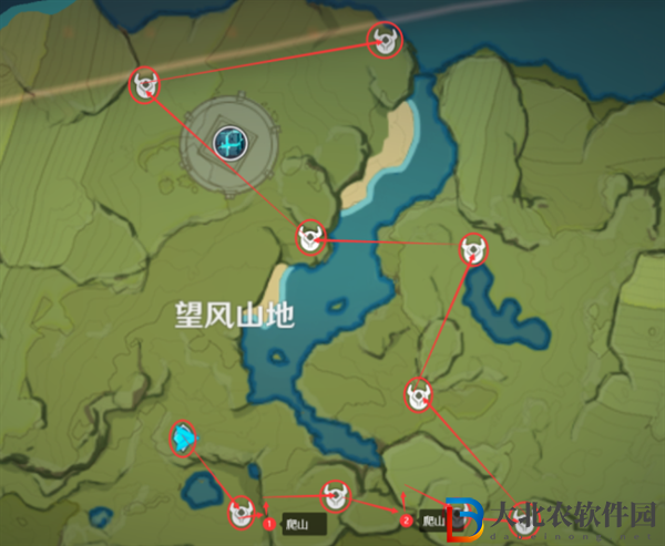 原神4.5落落莓在哪