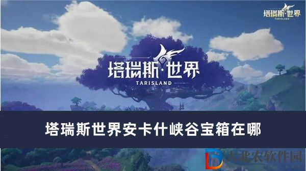 塔瑞斯世界安卡什峽谷寶箱在哪