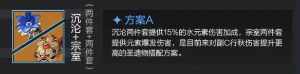 原神行秋圣遺物推薦2024