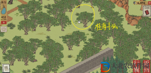 江南百景圖青蛇紙條位置介紹