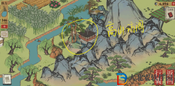 江南百景圖青蛇紙條位置介紹