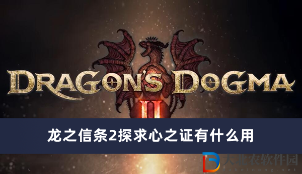 龍之信條2探求心之證有什么用