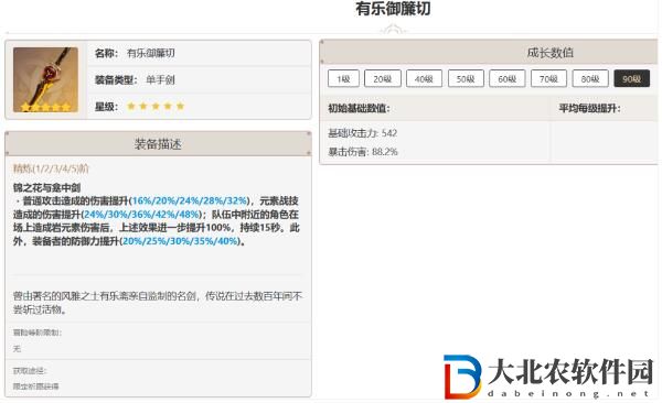 原神千織武器推薦