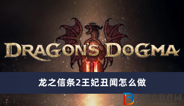 龍之信條2王妃丑聞怎么做