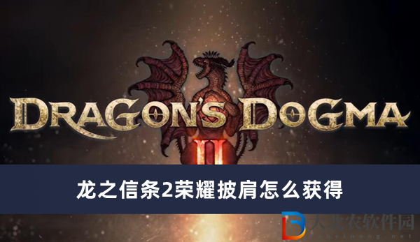 龍之信條2榮耀披肩怎么獲得