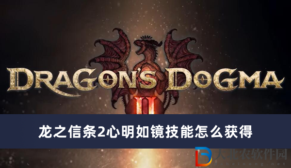 龍之信條2心明如鏡技能怎么獲得