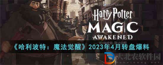 哈利波特魔法覺醒2023年4月轉盤有什么
