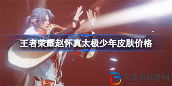王者榮耀趙懷真太極少年皮膚多少*
