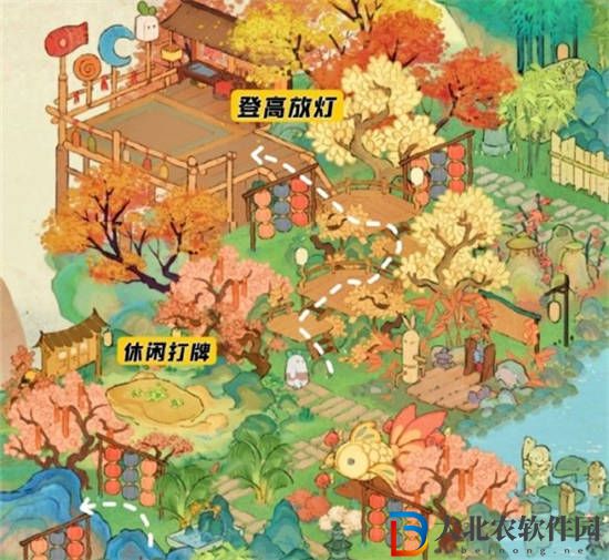 桃源深處有人家二島要怎么布局