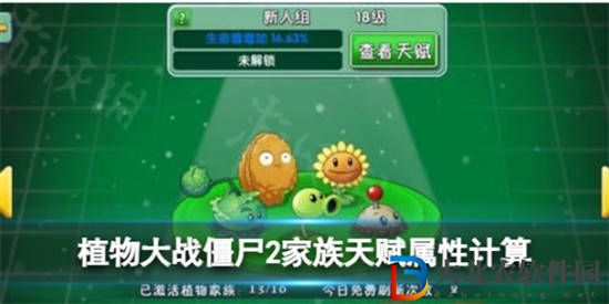 植物大戰僵尸2家族攻擊屬性加成怎么算