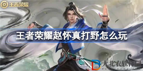 王者榮耀趙懷真打野怎么玩