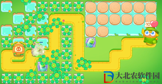 保衛(wèi)蘿卜4頭等大事第8關(guān)通關(guān)攻略