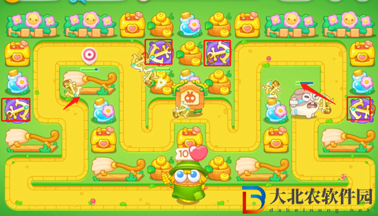 保衛(wèi)蘿卜4頭等大事第6關(guān)通關(guān)攻略